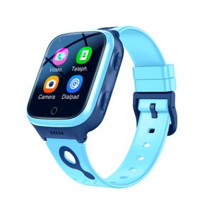 Детские часы Children Smart Watch 4G SIM -карта GPS Tracker Sos Camera Children Mobile Phone Voice Chat Smart Wwatch Math Game Ipx7 Водонепроницаемый 230111