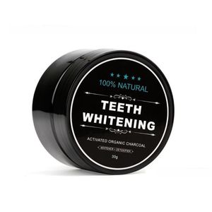 Diş Beyazlatma Damlası Günlük Kullanım Ölçeklendirme Toz Oral Temizleme Paketleme Premium Aktif Bambu Kömür Teslimatı Sağlık Güzellik Dhhna