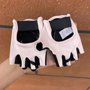LL-L1 Женские спортивные перчатки для йоги Дышащие велосипедные перчатки по горной дороге Противоскользящие велосипедные перчатки Противоударные велосипедные перчатки с половиной пальца