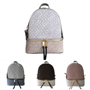 Mini sırt çantası stili rhea renk blok logosu brooklyn slater orta imza şerit sırt çantaları tasarımcı için el çantası lüks kadınlar erkek omuz çantası