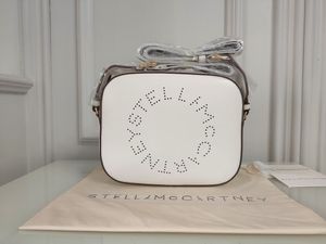 Дизайнерские сумочки Stella McCartney Women Fashion Camera Camera Camera Camera Strap Sags Высококачественная настоящая кожаная сумочка78