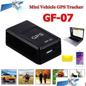 Acessórios para carros GPS GF07 Mini rastreador magnético Locador de rastreamento em tempo real Dispositivo