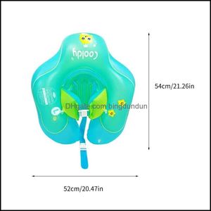 Parti Favor 06 Yaş PVC Şişirilebilir Yüzme Halkası Bebek Banyosu Yüzme Çemberi Çocuk Silahları Yüzen Havuz Doğum Damlası Ev Garde DHKW8