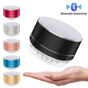 Subwoofer da esterno MINI Altoparlante portatile Fm Radio Music Sound Box Altoparlante wireless in lega di alluminio