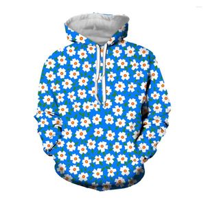 Moletons masculinos jumeast 3d Men floral imprimido