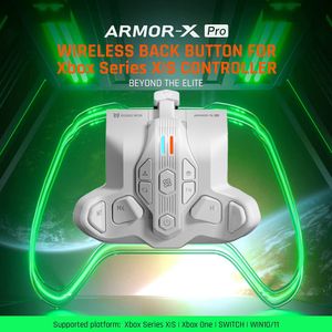 Oyun Denetleyicileri Joysticks Armorx Pro Kablosuz Geri Düğme Ek Xbox Serisi X S Arka Küreler Uzatma Anahtarları Bir Konsol 230114