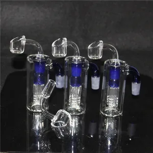 Tubos de água de cachimbo de água de vidro de montagem com 14mm 18mm de espessura Pyrex Bong Ashcatcher ferramenta dabber quartzo banger unha