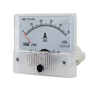 85C1 Analog Amp Metre Göstergesi DC Amter Panel Akım Testleri 1A2A3A5A15A20A30A5A100A150A200A300A400A500A600A800A1000A