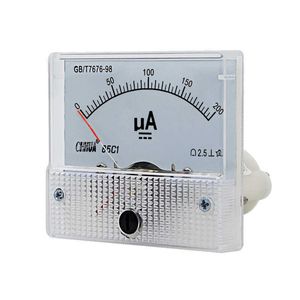 85C1 Microamps Metre Analog DC AMP Göstergesi 30UA 50UA 100UA 200UA 300UA 500UA 1000UA Mikro Akım Testi