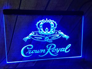 Crown Royal Derby Viski Nr Beer Bar Pub Kulübü 3D İşaretler Led Neon Işık İşareti