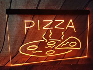 Açık sıcak pizza cafe restoran yeni oyma işaretleri çubuk led neon tabela dekor dükkanı el sanatları
