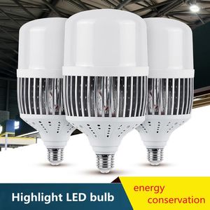 Super Bright High Power Led Globe Bulb E27 E40 50W 100W 200 Вт 220 В Энергетическая лампа с экономной лампой Home Home Factory Workshop Освещение