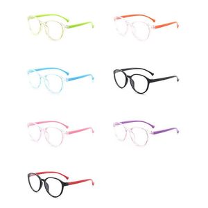 Sonnenbrille für Kinder, Blaulicht-blockierende Brille, niedlich, gegen Überanstrengung der Augen, modischer Rahmen zum Lesen, Spielen, Computer, XIN-Sonnenbrille