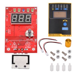 41A/100A LED Dijital Nokta Kaynak Makinesi Çift Darbe Ayarlanabilir Zaman Akım Kontrol Kartı AC9-12V Transformatör Güç Kaynağı