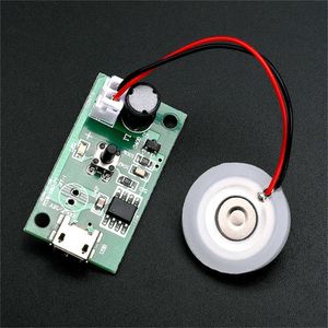 USB Mini Humidifier DIY Kits Mist Maker and Driver Circuit Board Fogger Atomization Film Atomizer Sheet Oscillating