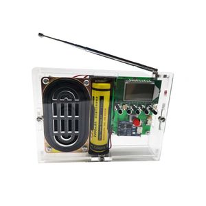 3V-5V 5W şarj edilebilir FM Radyo Alıcı Modülü 76-108MHz DIY Elektronik Kit Hoparlör Güç Amplifikatör LCD Ekran