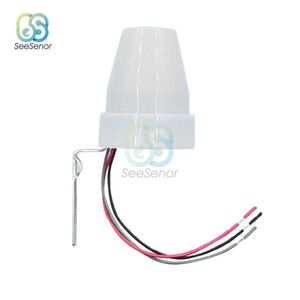 Автоматическое на выключенном улице Photocell Street Lamp Switch Controller AC 220V 10A Photo Control Photoswitch Датчик Cotrol AS-22