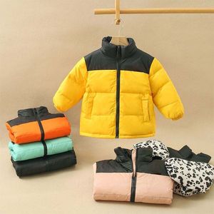 2023 para baixo casaco crianças crianças para baixo casaco NF designer 22 jaqueta de inverno meninos meninas ao ar livre com capuz quente parka preto puffer jaquetas carta impressão roupas
