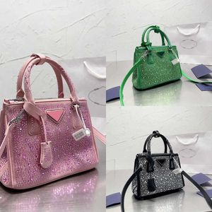 Evening Bags Totes Triangle Diamonds Tote Bag Totes Pbag Women Luxury Handbag Designer Bag Fashion Quality Shoulder Purse Large Capacity Shopping Bags