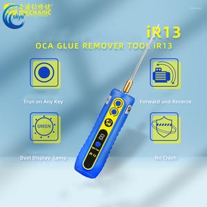 Профессиональный набор инструментов для рук Механик IR13 OCA GEL Remover Mobile ЖК -экраны жесткий сухой клей поляризованный удаление перезаряжается