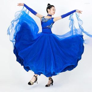 Sahne Giyim Özel Yapımı Kadınlar/Çocuklar Balo Salonu Dans Elbiseleri Standart Dans Giysileri Yarışma Elbisesi Waltz