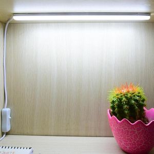 Masa lambaları lamba 2835 5V USB 30cm LED Çubuk Işık Dizüstü Bilgisayar Gece Çalışması Kitap Masası Mutfak Dolap 2m ​​Kablo