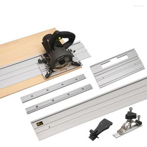 Профессиональные наборы инструментов ручной инструменты Accu-Cut Guide Guide Railing Set Set Track Saws Алюминиевые экструдированные управляемые рельсовые рельсы для деревообработки для деревообработки
