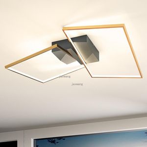 Plafoniere Modern LED Simple Geometric Light Nordic Decor Lamp Lighting Lustre Creative Fixtures