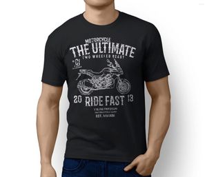 Erkek Tişörtleri Yaz tarzı gömlek Erkekler O yaka Tees Ultimate İtalyan Motosiklet Caponord 1200 2013 İlham T-Shirt