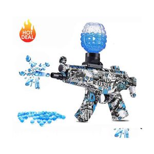 Gun Toys Deal Mp5 Gel Blaster Пластиковый пистолет с 15000 гидрогелевыми шариками Стрельба на открытом воздухе Игровое оружие для детей Подарочная доставка Gi Dhtv3