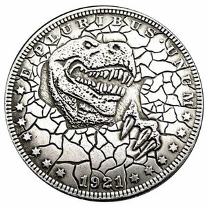 Hobo Conins USA Morgan Dollar Dinosaur Dinosaur Copy Copy Coins Металлические ремесла специальные подарки #0028