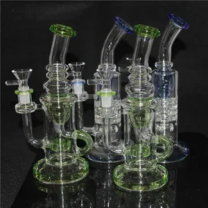 Tigelas de cachimbo de vidro Bong Bowls redondos redondos de tabaco de vidro de 14 mm para cachimbos de fumantes de bongos aquáticos