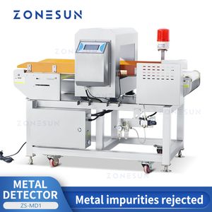Зонезин пищевая обработка оборудования для оборудования металла. Процедура детектора металлов Ferreous Noperreous Steel Naidert отклоненная отторжение.