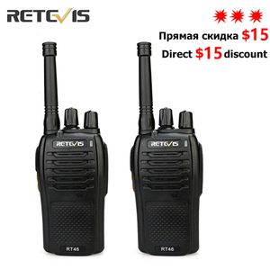 Walkie talkie retevis rt 2 pcs включал PMR -FRS Portable Rechargable Talkies Micro USB -зарядка поддержки AA Батарея 230731