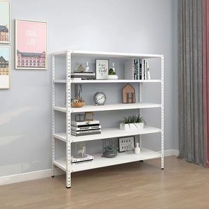 5-layer printer storage rack Floor to floor Multi-layer storage rack Wrought iron multifunctional bookshelf