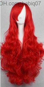 Синтетические парики бесплатная доставка +++ perucas red ccurly wig natural peruca anime cosplay wig coast synthetic wigs perruque Queen Queen Женщины Peluca Z230801