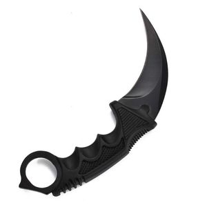 Tactical Knife 7.48'' Cs Go Karambit Knife Fixed Blade Survival Tactical Training Knife Outdoor Camping Hunting Claw Knives Edc Multi Tool