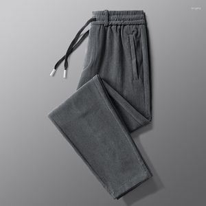 Мужские брюки Cargo Ropa Korea Fashion Mens Clothings Y2K 2023 Осенью вельветовые панталоны Hombre дизайнерская одежда Делу