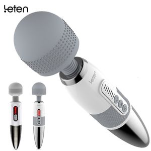 Leten Women's Vibrator Huge Head Wand Massager Clitoris Nipple Stimulator Adult Toys for Female Masturbation Orgasm 230801