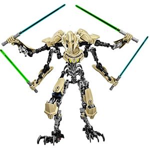 Askeri Figürler 32cm Yıldız Oyuncak Genel Robot Grievous Lightsaber Hilt Savaş Silah Modeli Yapı Taşları Aksiyon Figürü Noel Hediyesi 230731