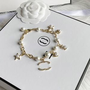 Pulseira designer pulseira de luxo charme pulseiras para mulheres pulseiras pérolas moda tendência ornamentos pulseiras festa presentes aniversário