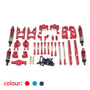 Elektrikli RC Araç FY 03 WLTOYS 12428 12423 Çöl Falcon Evrensel Kit Tam Yükseltme Aksesuarları Hidrolik Şok Emilim 230731