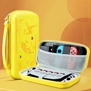 Nintendo anahtar depolama çantası, anahtar LED koruyucu kapak, anahtar için taşınabilir çanta, büyük kapasiteli el tutulan sert kabuk torbası, aks aksesuarları kabuk