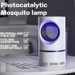 Lâmpada elétrica para controle de pragas, mata-mosquitos, mata-mosquitos, armadilha de luz LED