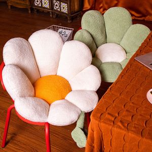 Плюшевые куклы INS Цветочные подушки офисное кресло поясничная подушка