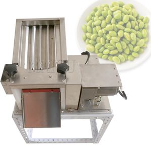50kg/s Yeşil Bezelye Makinesi En Yeni Yeşil Fasulye Peeling Makinesi Otomatik Taze Geniş Fasulye Sheller Makinesi