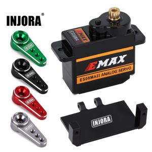 Akıllı İHA Injora Emax ES08MA II 12G Analog Metal Dişli Servo RC Araba Modeli Eksenel SCX24 Gladyatör Yükseltme Parçaları 230801