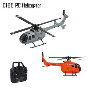 Akıllı İHA RC C186 Pro Helicopter 2 4GHz 4 Pervane 6 Eksen Wlectronic Gyroskop Stabilizasyonu Uzaktan Kumanda Hobileri Oyuncaklar Hediye 230801