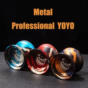 Yoyo Yoyo Professional Magic Yoyo Metal Yoyo with 10 Ball Bearing Alloy Aluminum High Speed Unresponsive YoYo Toy Yoyo for Kids Adult 230802