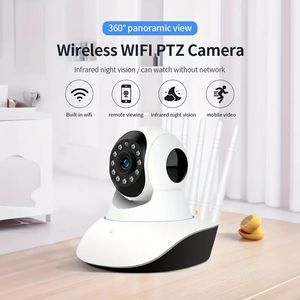 Akıllı Ana Sayfa 1080p HD Bulut Kablosuz Wifi Yüksek çözünürlüklü titreme kafa kamerası iki yönlü interkom ev kızılötesi gece görüşü uzaktan izleme otomatik izleme